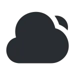 Cloud Sunny SVG Icon